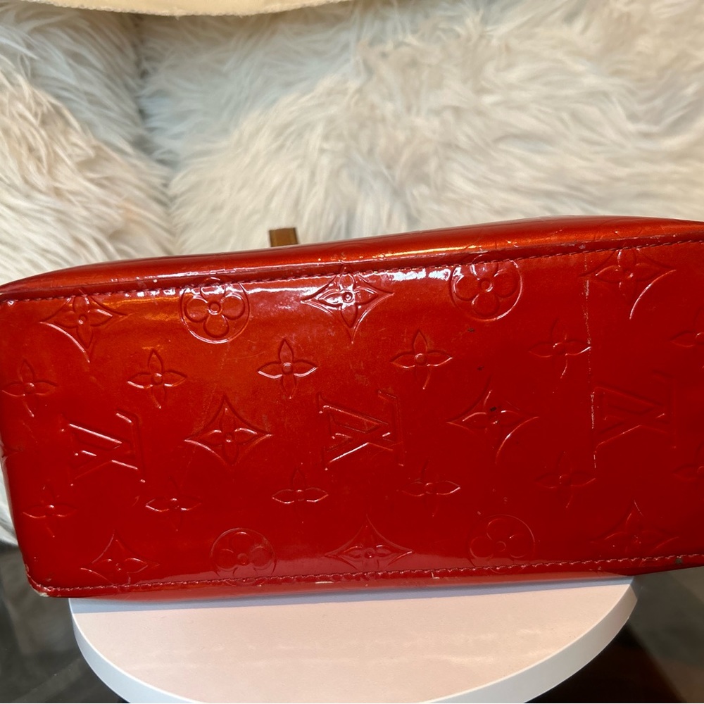 LOUIS VUITTON Vernis Red Reade PM M91088 used - Picture 6 of 16